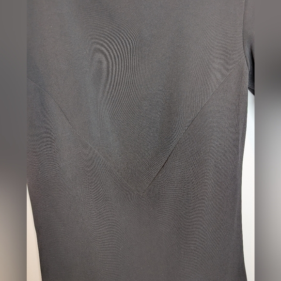 NWT Vintage Y2K 2005 Selected Femme XS Ruffle Bottom Little Black Dress - Picture 10 of 12